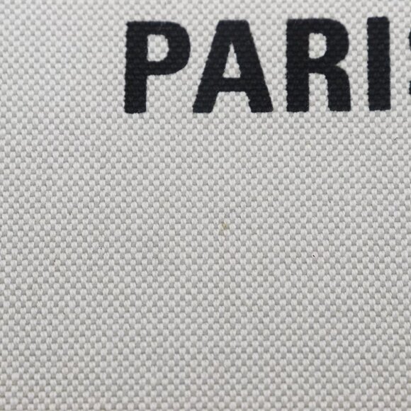 BALENCIAGA Small tote Tote Bag 7599412AAOK9260 logo Light gray Nylon canva... - Picture 5 of 10